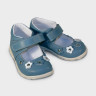 Туфли детские светло-синие / 3014